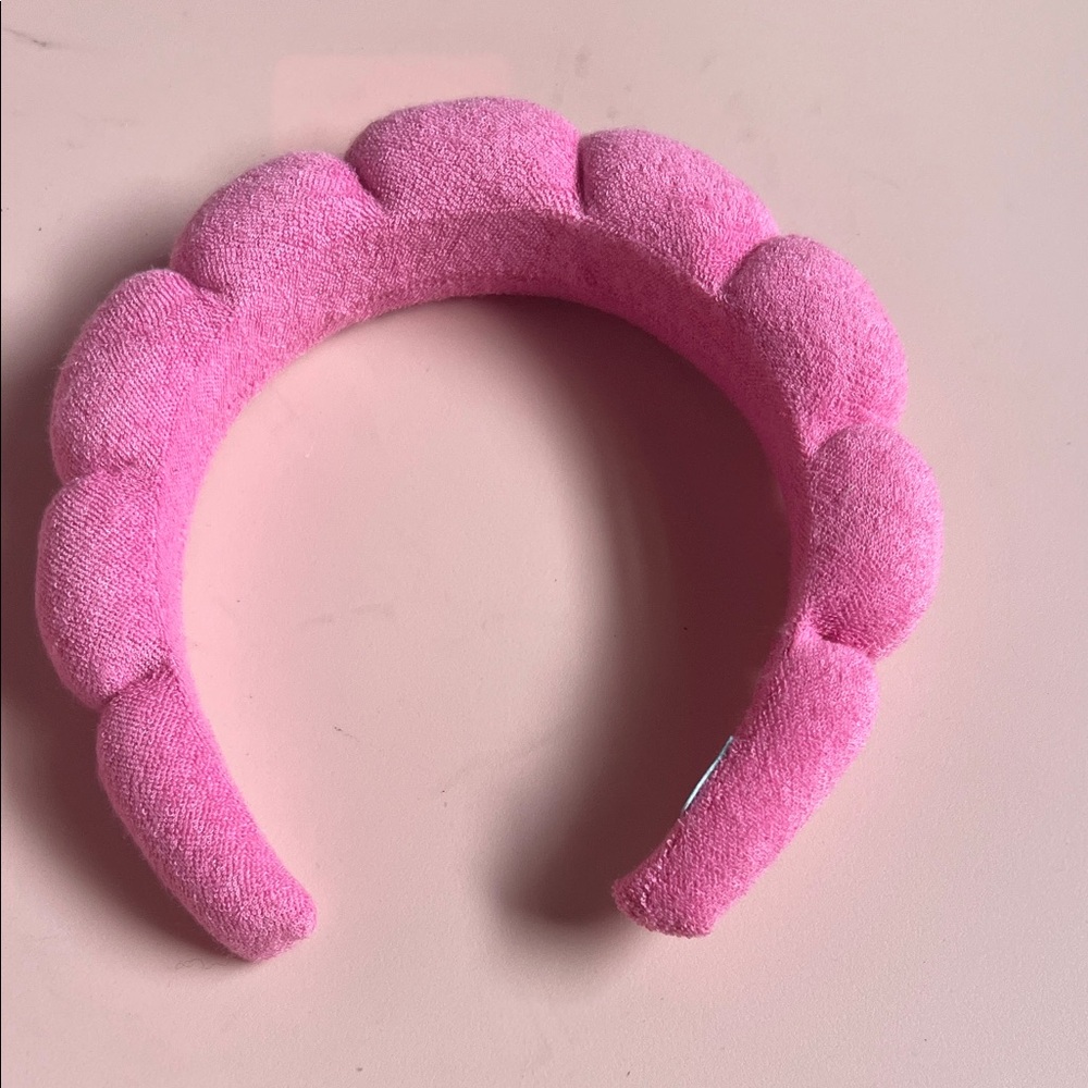Bliss Bubble Headband in Bright Pink